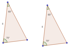 Ознаки рівності трикутників. | Тест на 15 запитань. Геометрія